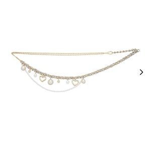 NWT Lovers + Friends Chain Belt